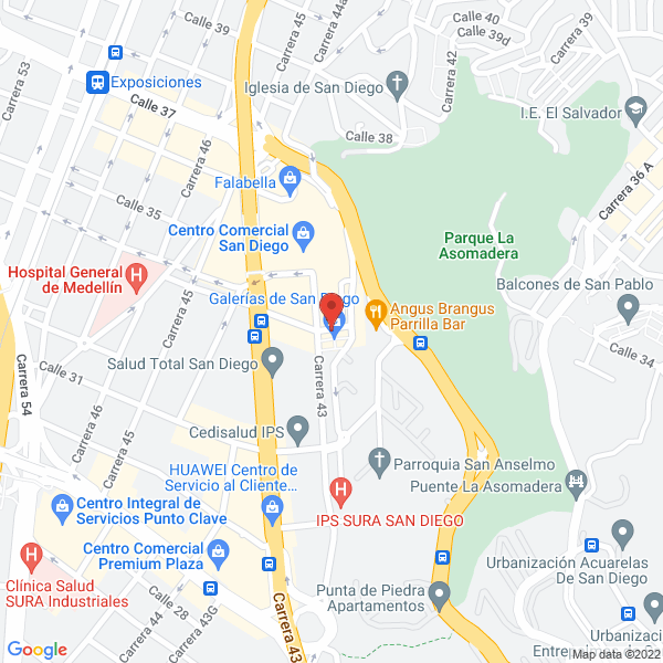 Mapa de Almacén Mil Expresiones