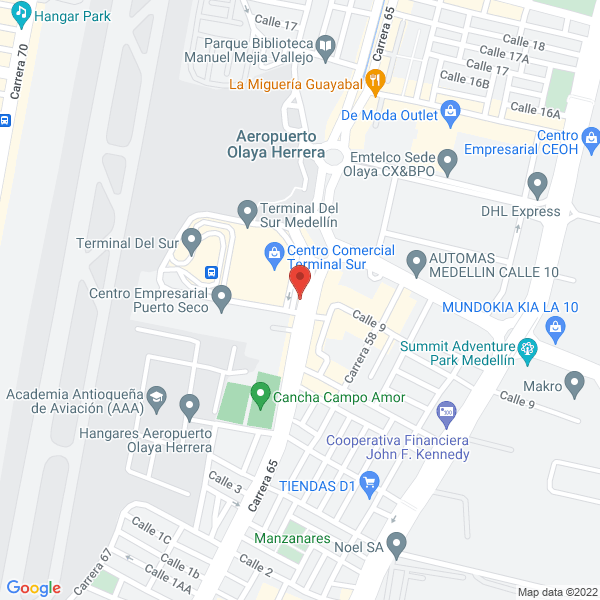 Mapa de Almacén Oportuno