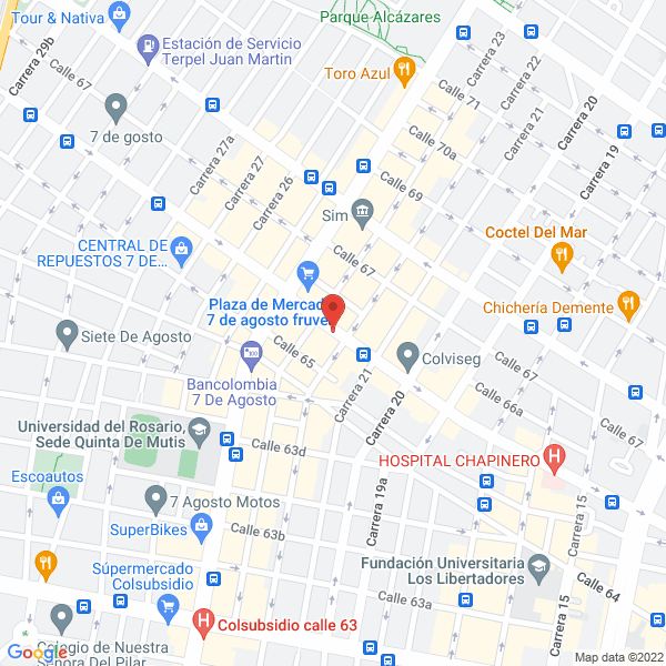 Mapa de Almacén Rápido
