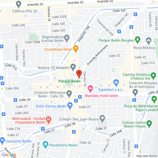 Mapa de Almacen Reno Belen