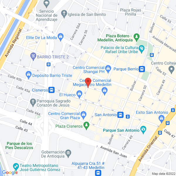 Mapa de Almacén Reyvi