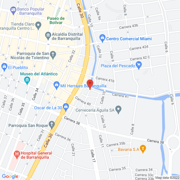 Map of Almacén El Nevado