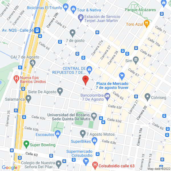 Mapa de Almacén El Polonés Ltda.