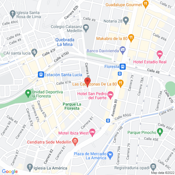 Mapa de Almacén Foganza