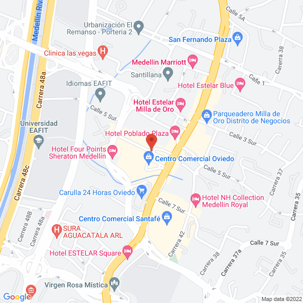 Mapa de Andrés Felipe Suárez Ortega