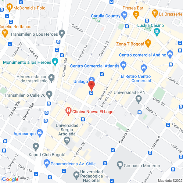 Mapa de Aph & Servicios Ltda.