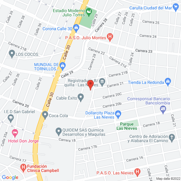 Map of Animaciones Y Filmaciones Borolita