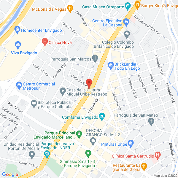 Mapa de Art Vitraux