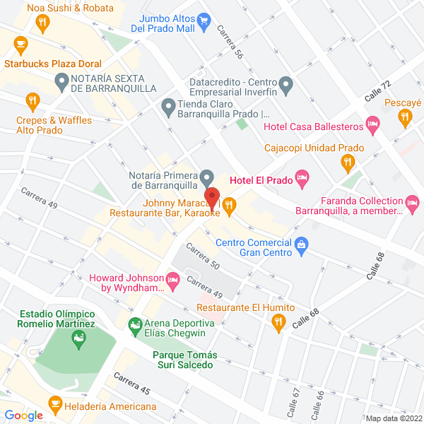 Map of Artes Gráficas D'Jef Color
