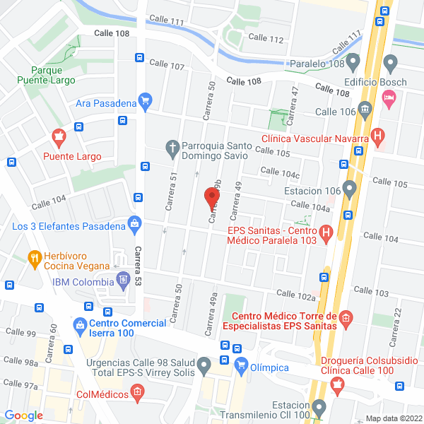 Mapa de Alpha Gestión S.A.S.