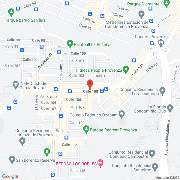 Map of Alquileres Y Fiestas Sociales Chicamocha Ltda.