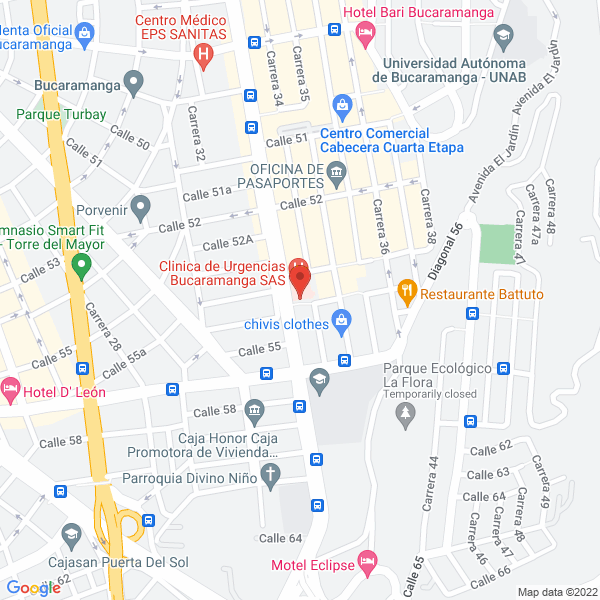 Map of Roberto Hernán Baena Llorente