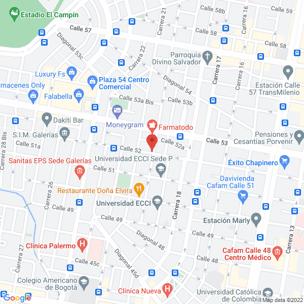 Mapa de Asadero Donde Los Paisas