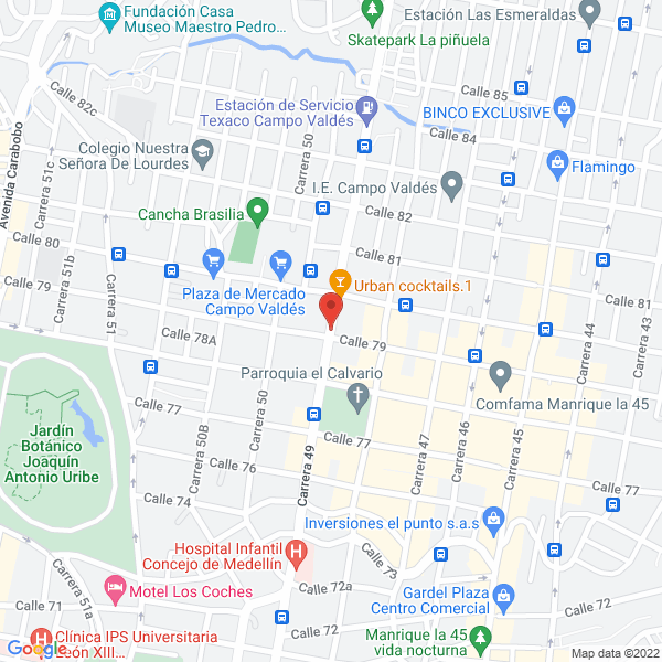 Mapa de Asados El Pollo De Oro