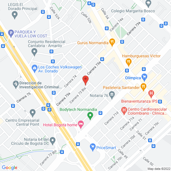 Mapa de Ase Ic Ltda.