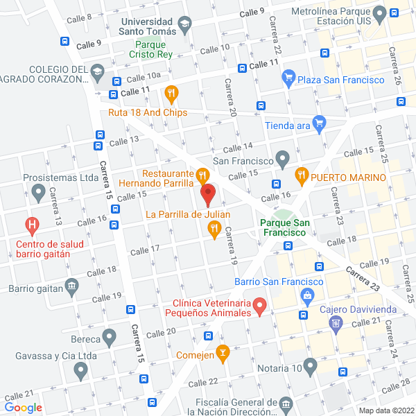 Map of Asesorías Contables Asensi