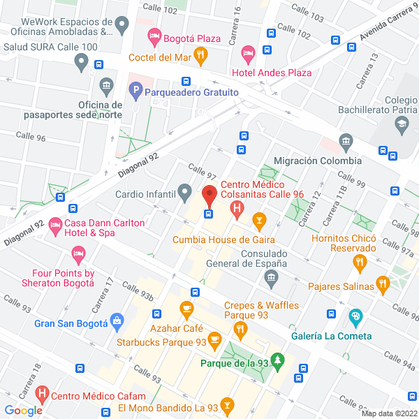 Mapa de Asestempo Ltda.