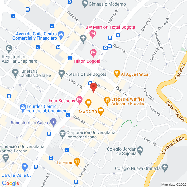 Mapa de Asetempo Ltda