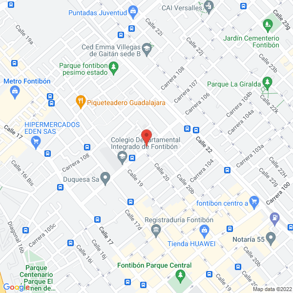 Mapa de Asistencia Industrial Ltda.