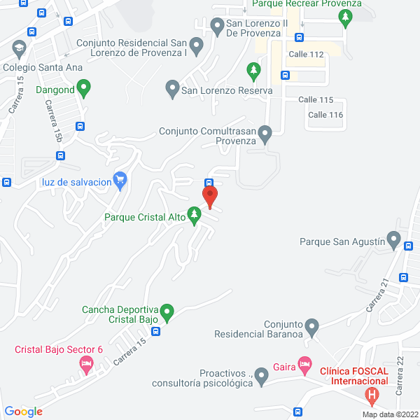 Map of Asoc. Vivienda Para El Progreso De La Familia