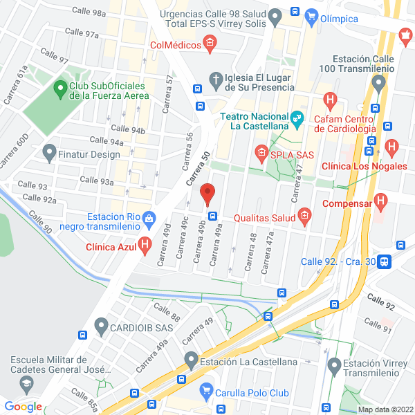 Mapa de Asociación Colombiana De Vigilancia Privada Y Consultores Ltda.
