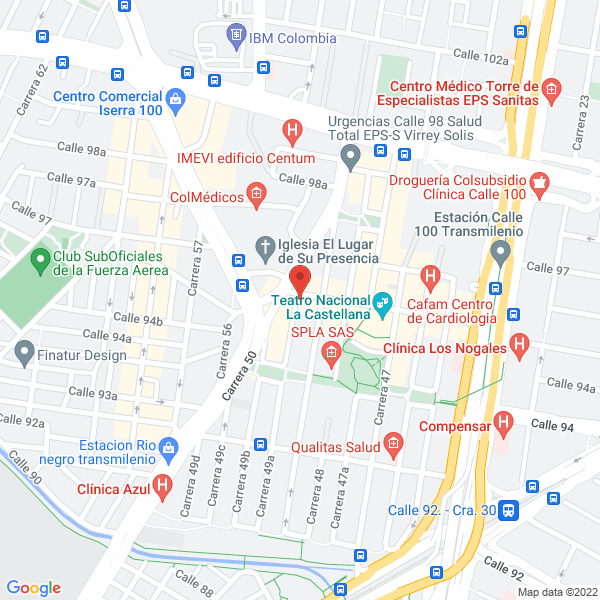 Mapa de Asesores Comerciales Integrales Ltda.