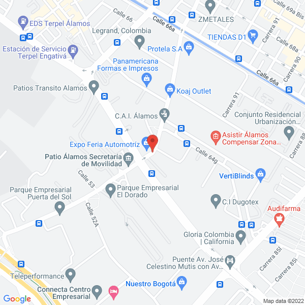 Mapa de Asesores Impresores Ltda.