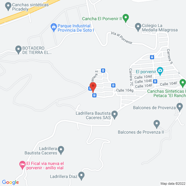 Map of Asesorias Contables Y Tributarias J.B.