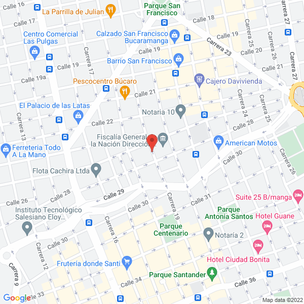 Map of Asesorias De Servicios De Comercio Exterior