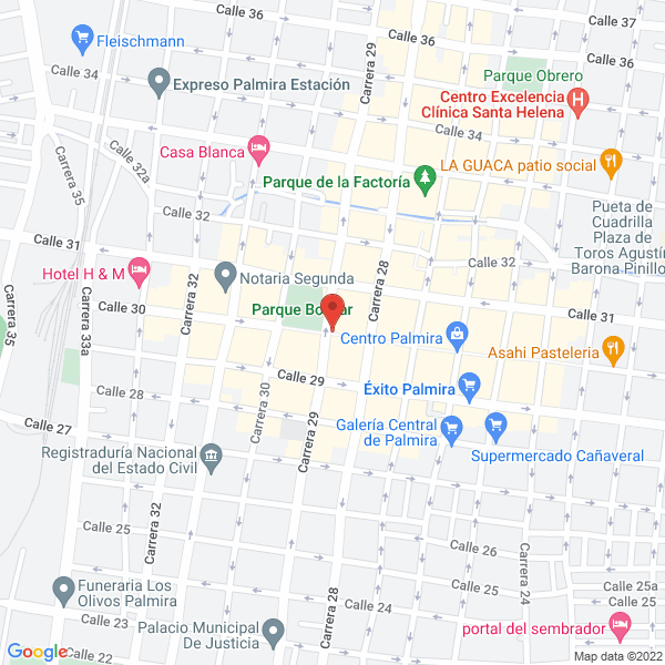 Map of Alvarado L. Omar