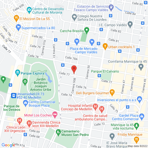 Mapa de Am Soluciones Inmediatas