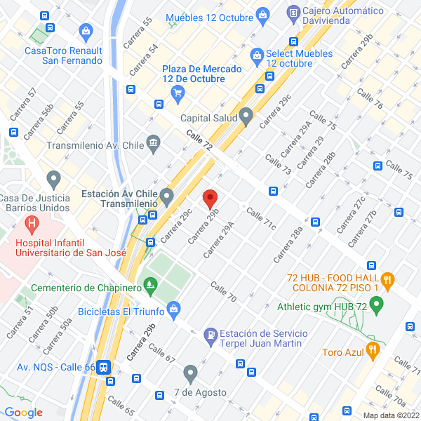 Mapa de Americana De Acrílicos Ltda