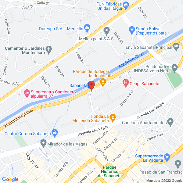 Mapa de Amplas S.A.