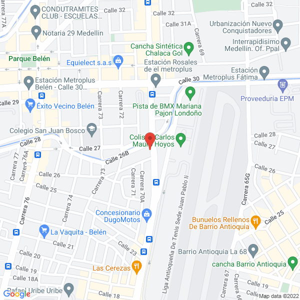 Mapa de Ambiente 21 S.A.S.
