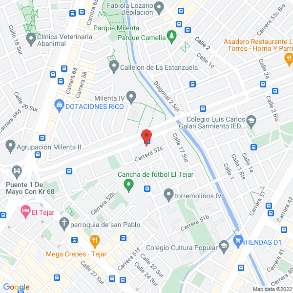 Mapa de Carburos & Herramientas Ltda.