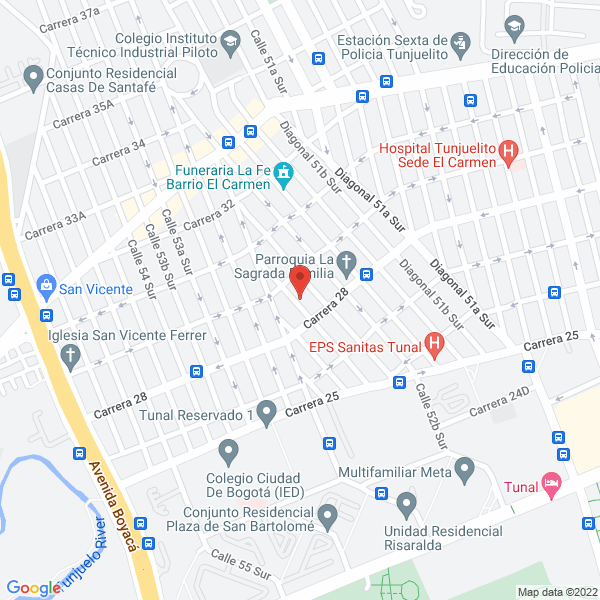 Mapa de Carfer Impresores Ltda.