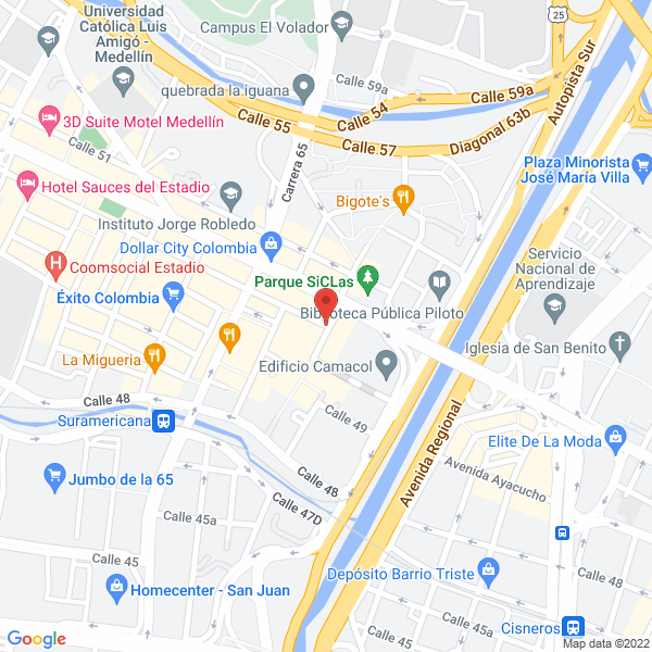 Mapa de Asesorías Contables Jovaza