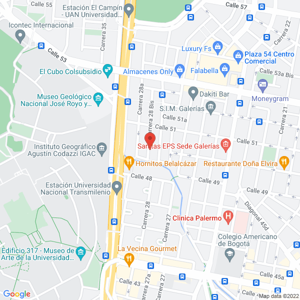 Mapa de Asfucol