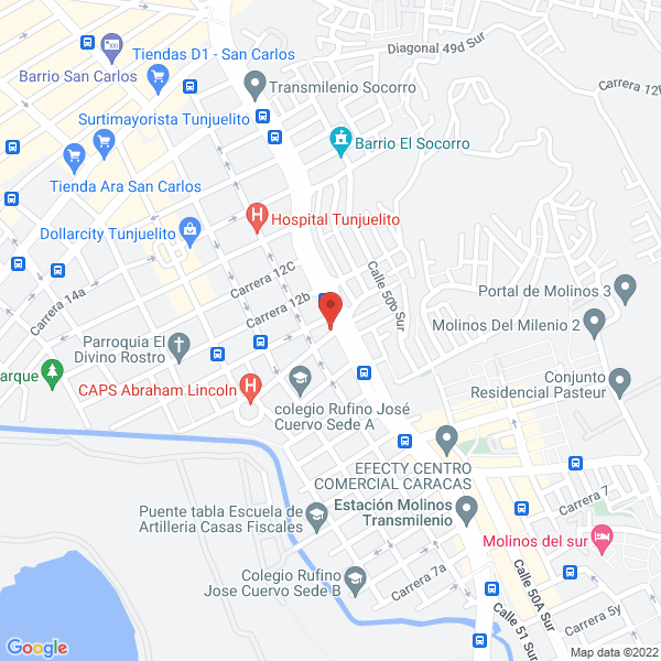 Mapa de Big Lifes Ltda