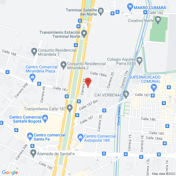 Mapa de Big Mamma Burger