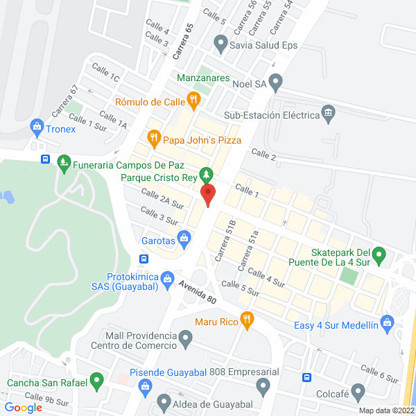 Mapa de Billar Club Los Dos Faros