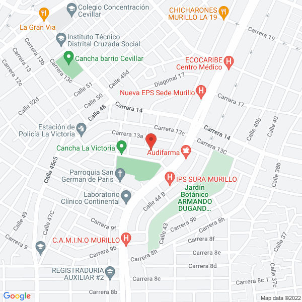 Map of Banquetes Arma Fiesta