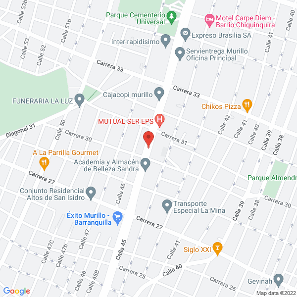 Map of Banquetes Cumbia