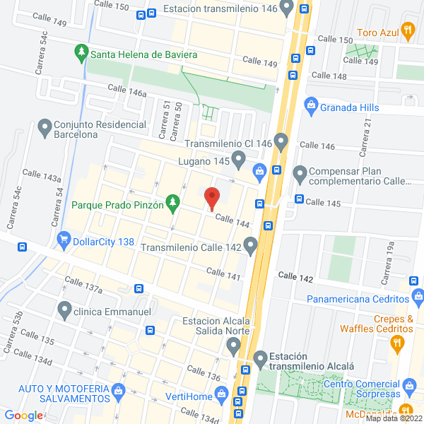 Mapa de Banquetes Olaya
