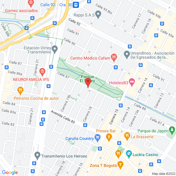 Mapa de Banquetes Pierre