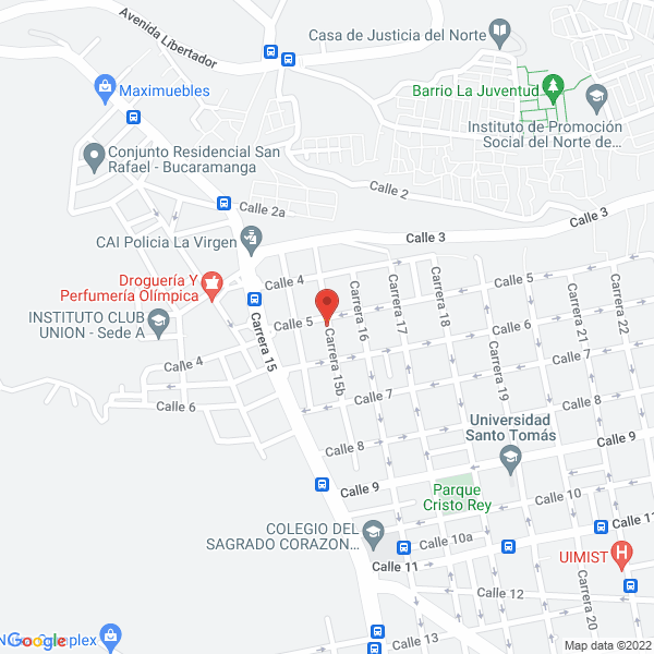 Map of Carrocerías New York