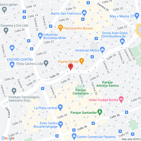 Map of Casa Agropecuaria Casagro Ltda.