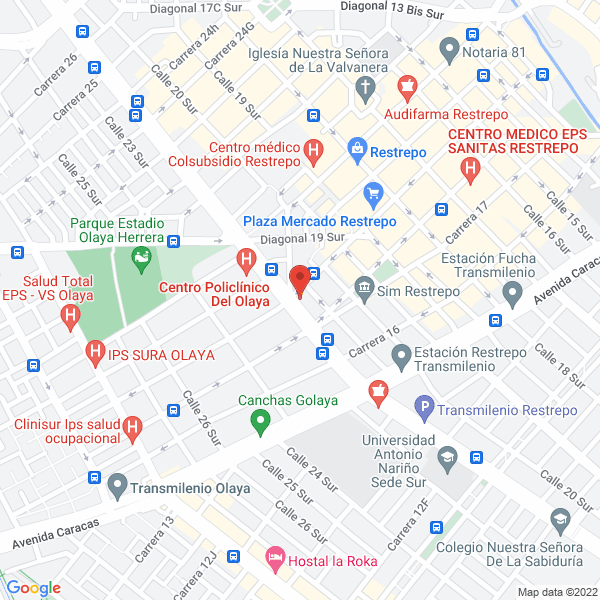 Mapa de Casa Comercial Marbella