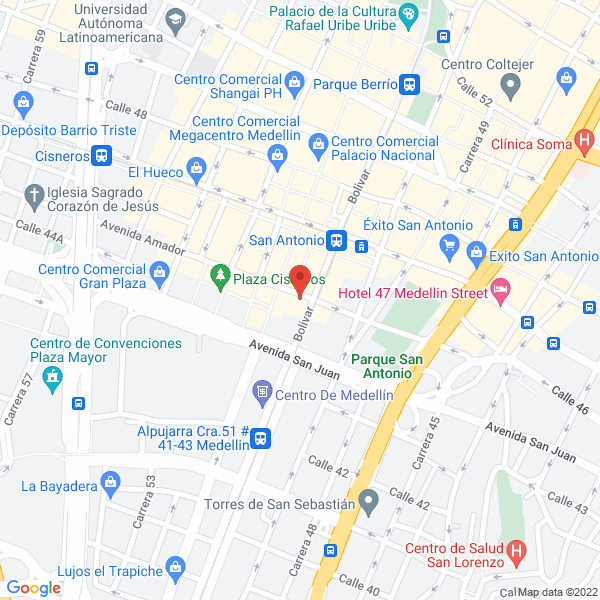 Mapa de Bodegas Norte