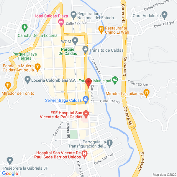 Mapa de Bodegas Y Construcciones M.Y. S.A.S